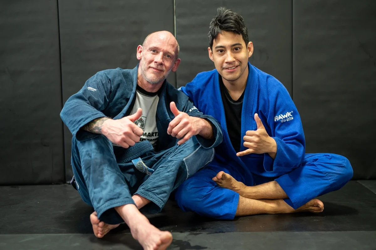 BJJ training partners at Yorkdale Martial Arts Academy