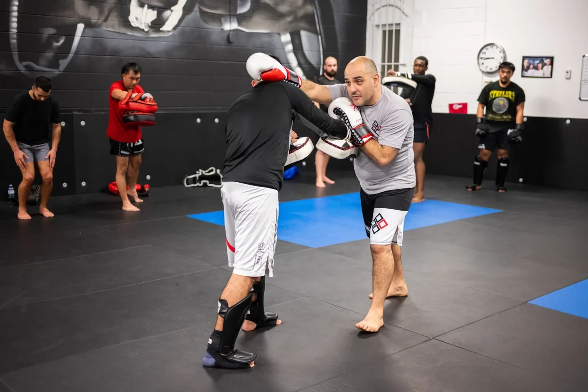 Muay Thai boxing class near Toronto at Yorkdale Martial Arts Academy